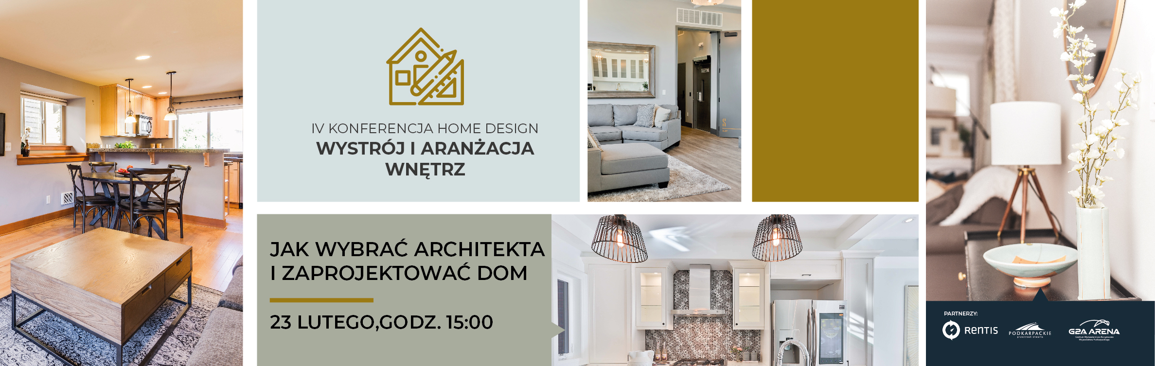 IV Konferencja Wystrój i Aranżacja Wnętrz: Jak wybrać architekta i zaprojektować dom?