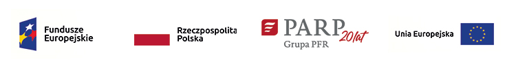 Fundusze Europejskie — Polska Wschodnia; Rzeczpospolita Polska; PARP — Grupa PFR; Unia Europejska