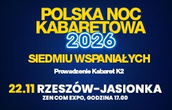 Polska Noc Kabaretowa 2026 – Siedmiu wspaniałych — afisz wydarzenia