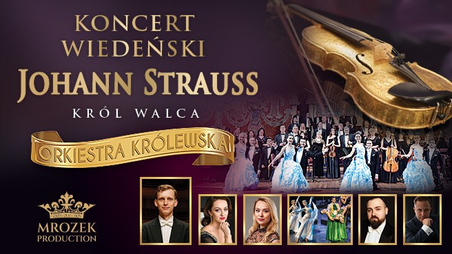 KONCERT WIEDEŃSKI – JOHANN STRAUSS GALA — afisz wydarzenia